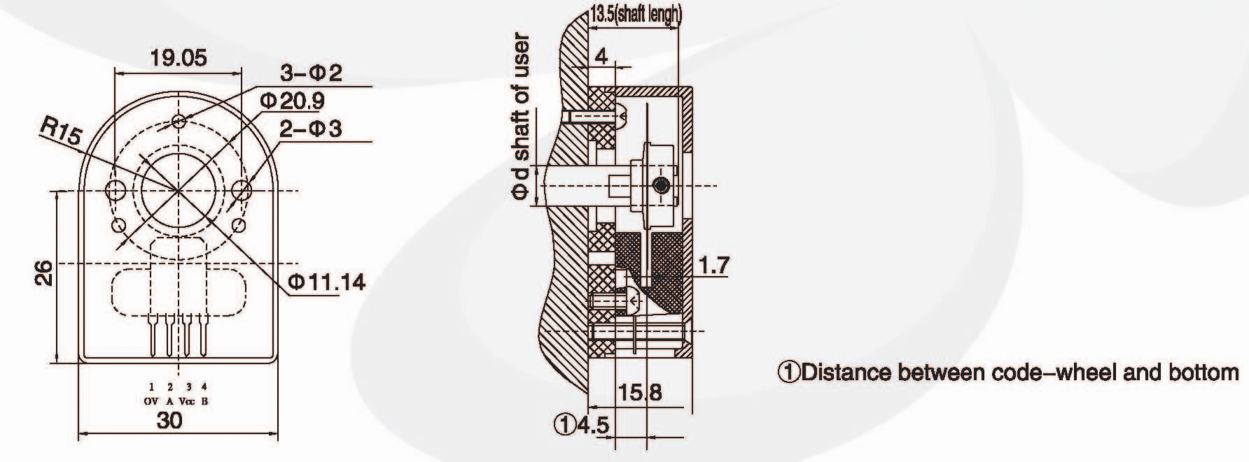 HKT30-A01 dimensions