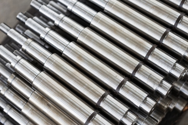 Stepped shafts can use various types of shaft material.